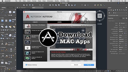 requirements for autocad on mac